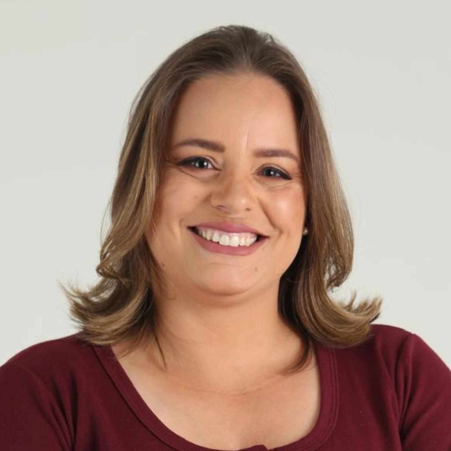 Retrato de Kelly Christofano sorrindo